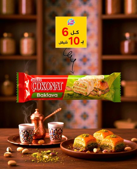 شوكولاتة بقلاوة