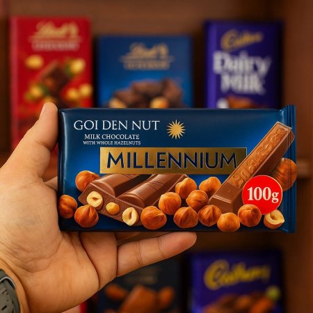 شوكلاطة ميلنيوم بالبندق