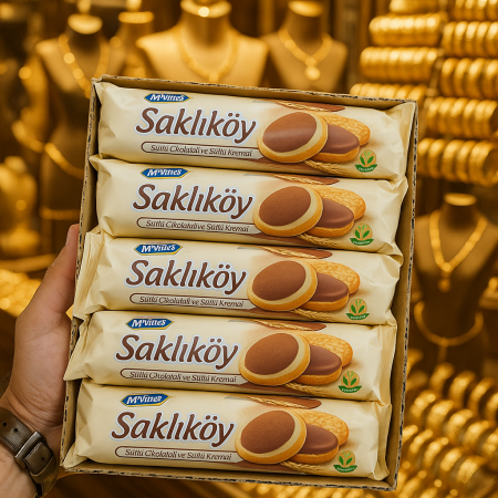 بسكوت الشوفان بحشوة الشوكلاطة