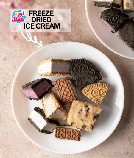 آيسكريم مجفف بالتجميد