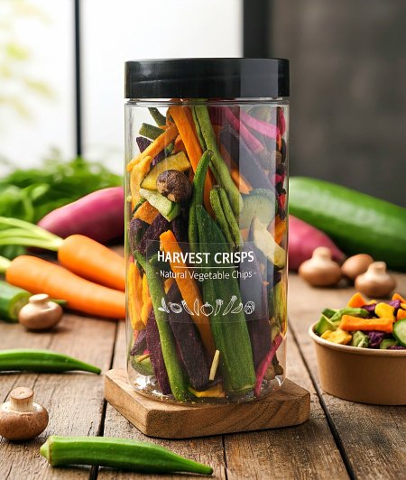 مكس خضار مجفف بالتجميد 🥕