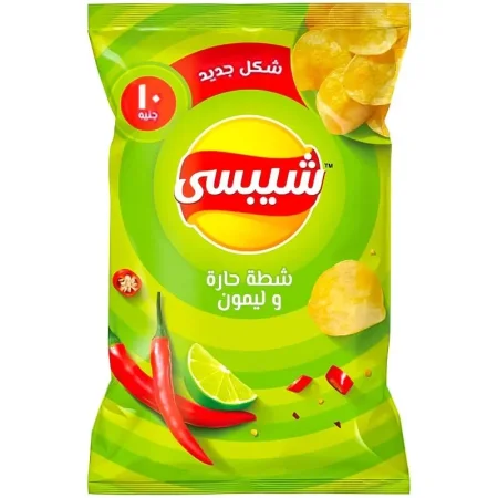 شيبس شيبسي شطة وليمون