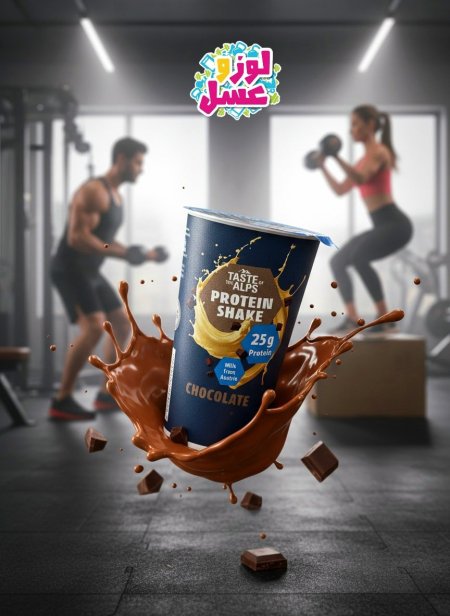 بروتين شيك تيست أوف ألبس شوكولاتة