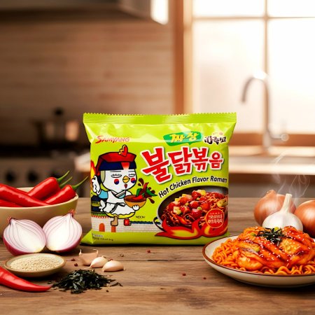 ​بولداك - نكهة الجاجانغ .