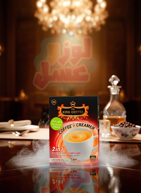 نسكافيه كينج كوفي بدون سكر